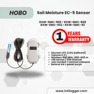 HOBO Alat Perekam Data Soil Moisture EC-5 Sensor RXW-SMC-868