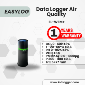 EasyLog Alat Perekam Data Suhu Dan Kelembaban Udara Data Logger EL-WEM+