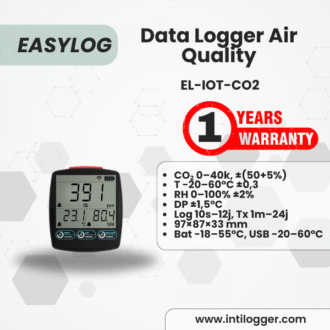 EasyLog Alat Perekam Data Suhu Dan Kelembaban Udara Data Logger EL-IOT-CO2