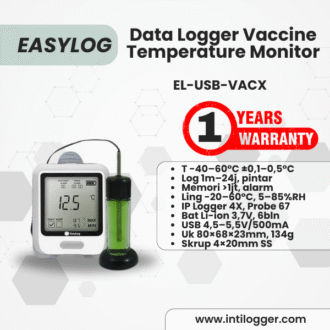 EasyLog Alat Perekam Data Suhu Data Logger EL-USB-VACX
