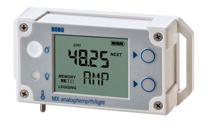 HOBO Temperature, Humidity, Light & External Temperature Logger Kit Logger Kit Temp/RH/Light/Ext-Temp MX1104-TEMP-06