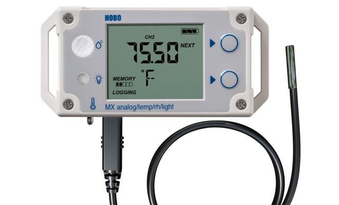 HOBO Alat Perekam Data O Logger Kit Temp/RH/Light/Ext-Temp MX1104-TEMP-06 - Gambar 3