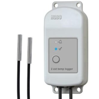 HOBO Alat Perekam Data Pencatat Data Suhu dengan Dua Sensor Eksternal Two External Temperature Sensors Data Logger MX2303