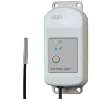 HOBO Alat Perekam Data Pencatat Data Suhu dengan Sensor Suhu Eksternal/External Temperature Sensor Data Logger MX2304