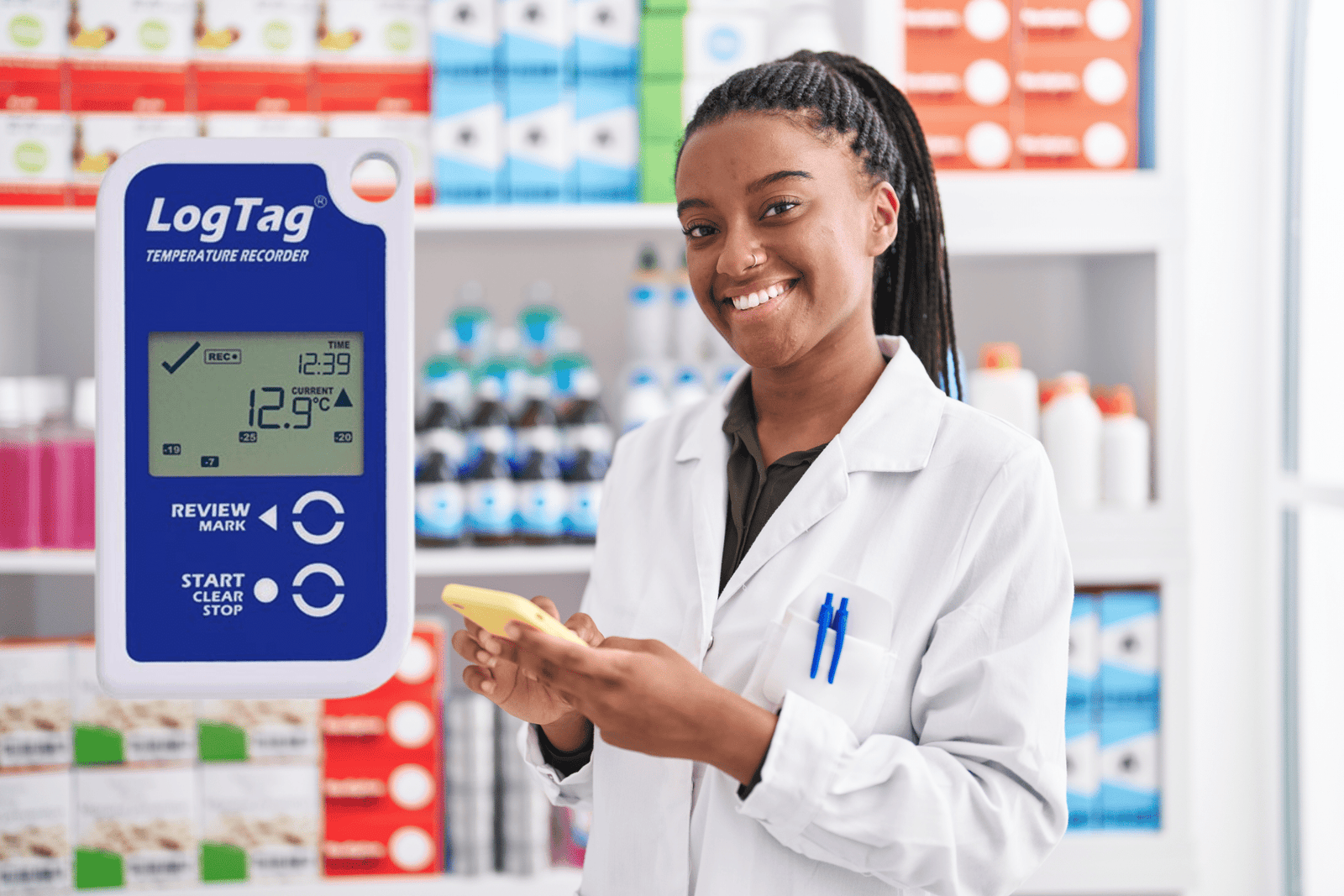 LogTag Alat Perekam Data Suhu Data Logger TRED30-16R | VACCINE KIT - Gambar 2