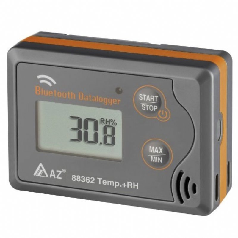 AZ Instrument Alat Perekam Data Bluetooth Temp. RH Data Logger 88362 AZ EB ( Pencatat Data Suhu dan Kelembapan Bluetooth )