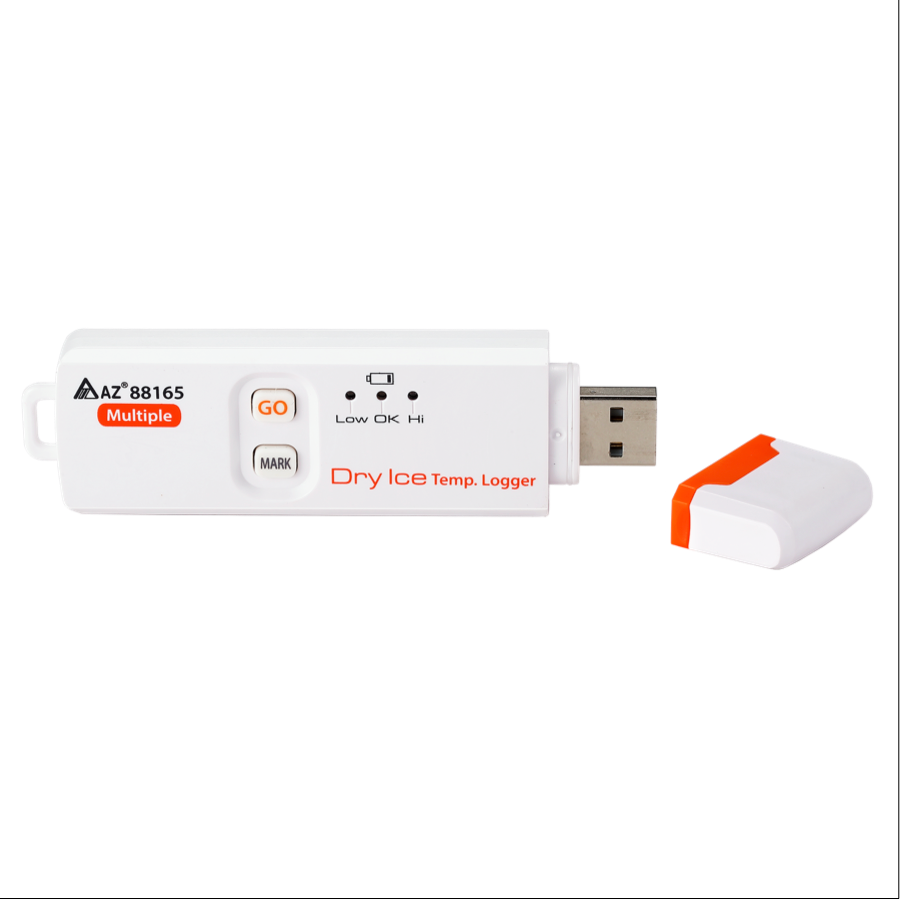AZ Instrument Alat Perekam Data Dry Ice Temperature USB Data logger 88165 AZ EB ( Pencatat Data Suhu Es Kering USB ) - Gambar 4