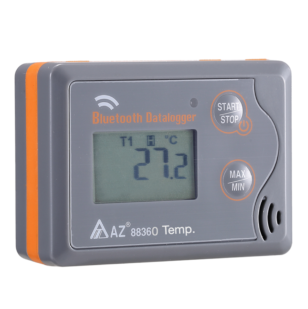AZ Instrument Alat Perekam Data Bluetooth Temp. Data Logger 88360 AZ EB ( Pencatat Data Suhu Bluetooth ) - Gambar 2