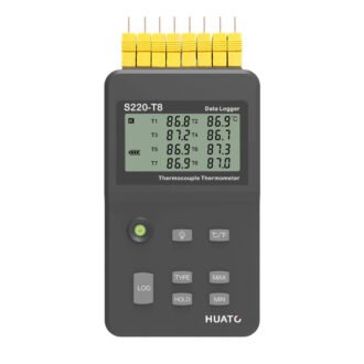 S220-T8 **Perekam Data Suhu Termokopel Multi-Kanal Genggam**