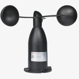 Rika Sensor Kecepatan Angin Logam (Cup Anemometer) RK100-01 Metal Wind Speed Sensor Cup Anemometer