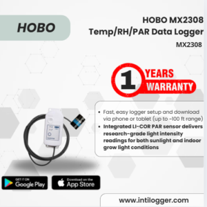 HOBO Alat Perekam Data MX2308 Temp/RH/PAR Data Logger MX2308