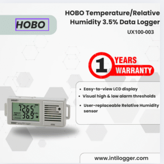 HOBO Alat Perekam Data Temperature/Relative Humidity 3.5% Data Logger UX100-003