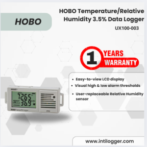 HOBO Alat Perekam Data Temp/RH 2.5% Data Logger UX100-011A