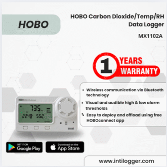 HOBO Alat Perekam Data Carbon Dioxide/Temp/RH Data Logger MX1102A