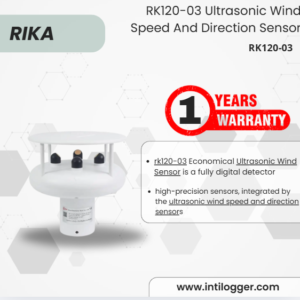 Rika RK120-03 Ultrasonic Wind Speed And Direction Sensor | Sensor Kecepatan dan Arah Angin Ultrasonik