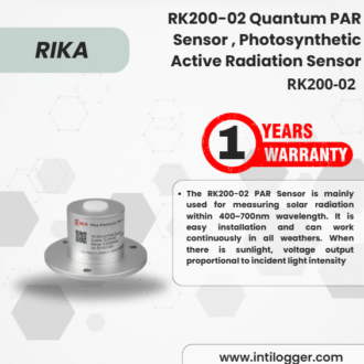 Rika Quantum PAR Sensor: Sensor Kuantum PAR  Photosynthetic Active Radiation Sensor: Sensor Radiasi Aktif FotosintetikRK200-02 Quantum PAR Sensor , Photosynthetic Active Radiation Sensor