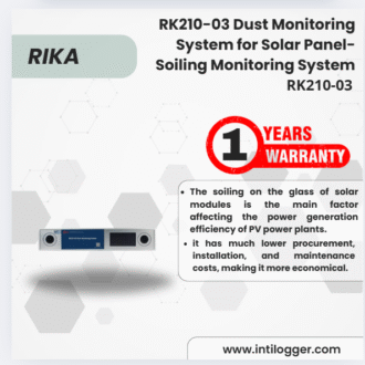 Rika Sistem Pemantauan Debu untuk Panel Surya RK210-03 Dust Monitoring System for Solar Panel-Soiling Monitoring System