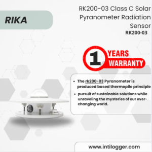 Rika Sensor Radiasi Surya Pyranometer Kelas C RK200-03 Class C Solar Pyranometer Radiation Sensor
