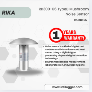 Rika Sensor Kebisingan Type B (Mushroom Noise Sensor) RK300-06 TypeB Mushroom Noise Sensor