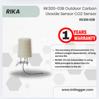 Rika Sensor Karbon Dioksida Luar Ruangan (CO₂ Sensor) RK300-03B Outdoor Carbon Dioxide Sensor CO2 Sensor