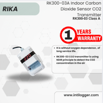 Rika Sensor Karbon Dioksida Dalam Ruangan (CO₂ Transmitter Indoor) RK300-03A Indoor Carbon Dioxide Sensor CO2 Transmitter