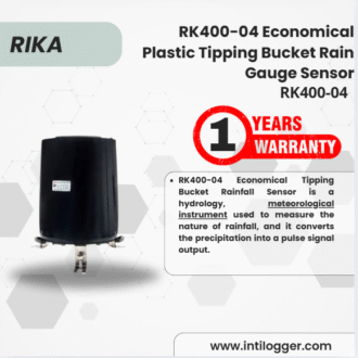 Rika Sensor Curah Hujan Tipe Ember Jungkit Plastik Ekonomis RK400-04 Economical Plastic Tipping Bucket Rain Gauge Sensor