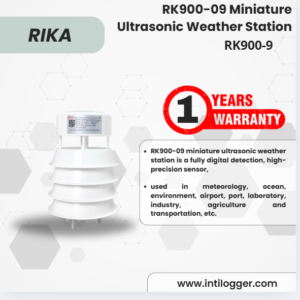 Rika Stasiun Cuaca Ultrasonik Mini RK900-09 Miniature Ultrasonic Weather Station