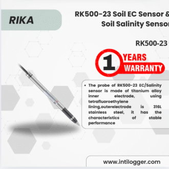 Rika Sensor EC Tanah & Sensor Salinitas Tanah RK500-23 Soil EC Sensor & Soil Salinity Sensor