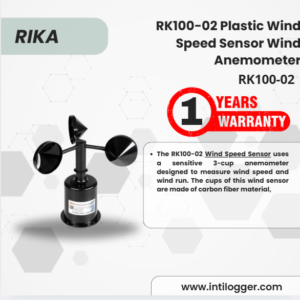Rika Sensor Kecepatan Angin Kustom RK100-02 menggunakan anemometer tiga-cangkir yang sensitif yang dirancang untuk mengukur kecepatan angin dan jarak tempuh angin (wind run).Sensor Kecepatan Angin Kustom RK100-02 Customized Wind Speed Sensor