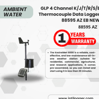 Alat Perekam Data Cuaca GLP 4 Channel K/J/T/R/S/E Thermocouple Data Logger 88595 AZ EB NEW