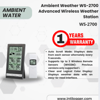 Alat Perekam Data Cuaca Ambient Weather WS-2700 Advanced Wireless Weather Station