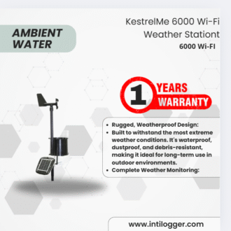 KestrelMet Alat Perekam Data Cuaca  6000 Wi-Fi Weather Station