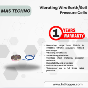 Mas Technology Vibrating Wire Earth/Soil Pressure Cells