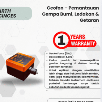 Geofon – Pemantauan Gempa Bumi, Ledakan & Getaran