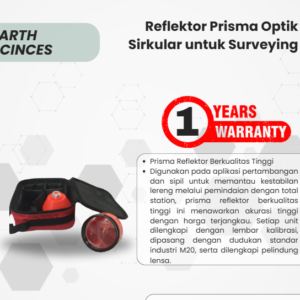 Reflektor Prisma Optik Sirkular untuk Surveying