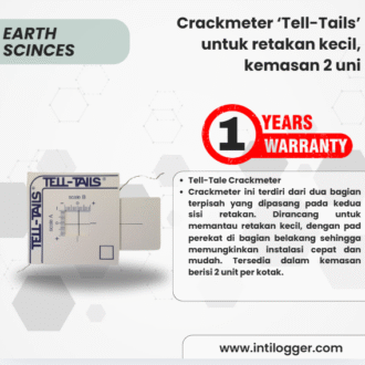 Crackmeter ‘Tell-Tails’ untuk retakan kecil, kemasan 2 uni