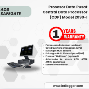 ADB SAFEGATE Prosesor Data Pusat Central Data Processor (CDP) Model 2090-I