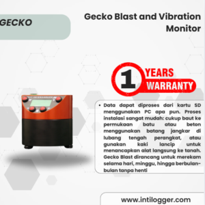 Gecko Blast and Vibration Monitor