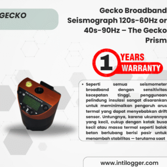 Gecko Broadband Seismograph 120s-60Hz or 40s-90Hz – The Gecko Prism