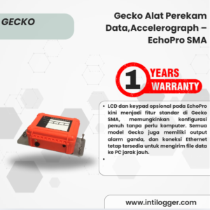 Gecko Alat Perekam Data,Accelerograph – EchoPro SMA
