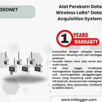 GEOKON Alat Perekam Data Wireless LoRa® Data Acquisition System