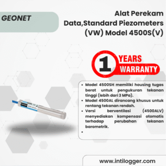 GEOKON Alat Perekam Data,Standard Piezometers (VW) Model 4500S(V)