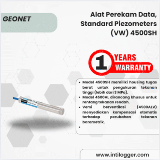 GEOKON Alat Perekam Data, Standard Piezometers (VW) 4500SH