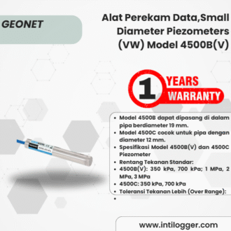 GEOKON Alat Perekam Data,Small Diameter Piezometers (VW) Model 4500B(V)