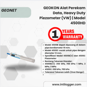 GEOKON Alat Perekam Data, Heavy Duty Piezometer (VW) | Model 4500HD