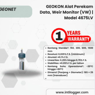 GEOKON Alat Perekam Data, Weir Monitor (VW) | Model 4675LV