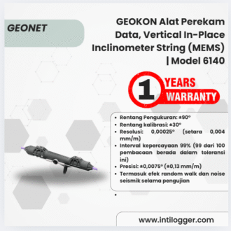 GEOKON Alat Perekam Data, Vertical In-Place Inclinometer String (MEMS) | Model 6140