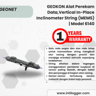 GEOKON Alat Perekam Data,Vertical In-Place Inclinometer String (MEMS) | Model 6140