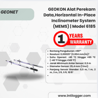 GEOKON Alat Perekam Data,Horizontal In-Place Inclinometer System (MEMS) | Model 6185