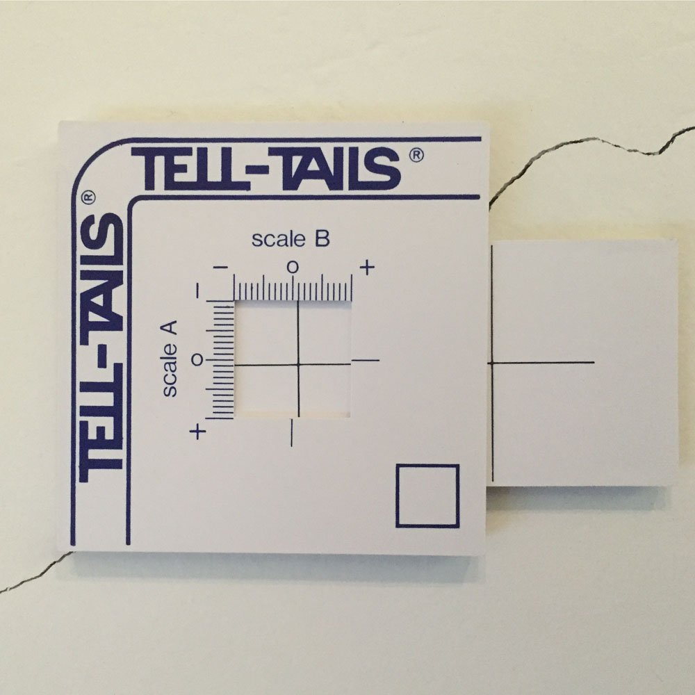 Gecko Crackmeter “Tell-Tails” for small cracks, 2-pack - Gambar 3